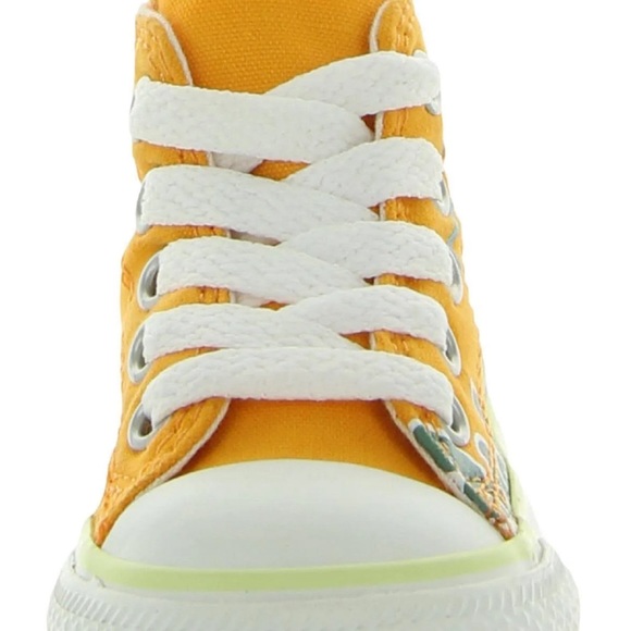 Toddler Converse Canvas Printed High-Top Sneakers Size 3 - Picture 3 of 8